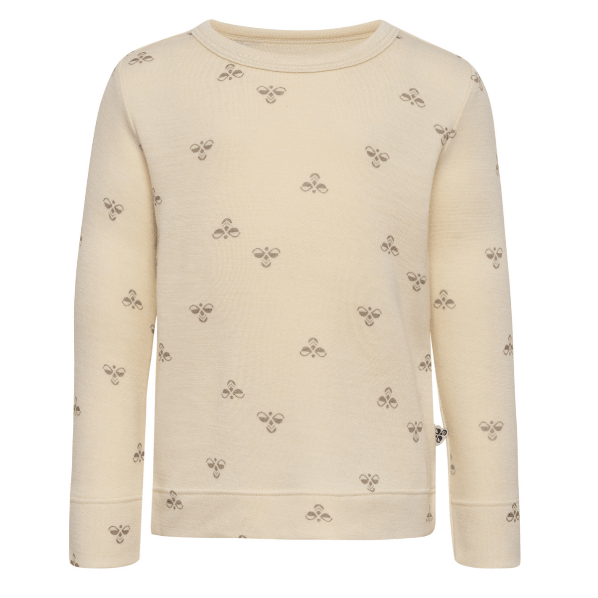 Hummel - Ulltrøye Whitecap Gray - Guttelus