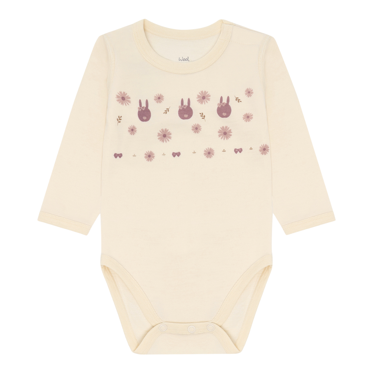 Hust and Claire - Body Ull og Bambus Baloo Playing Off White