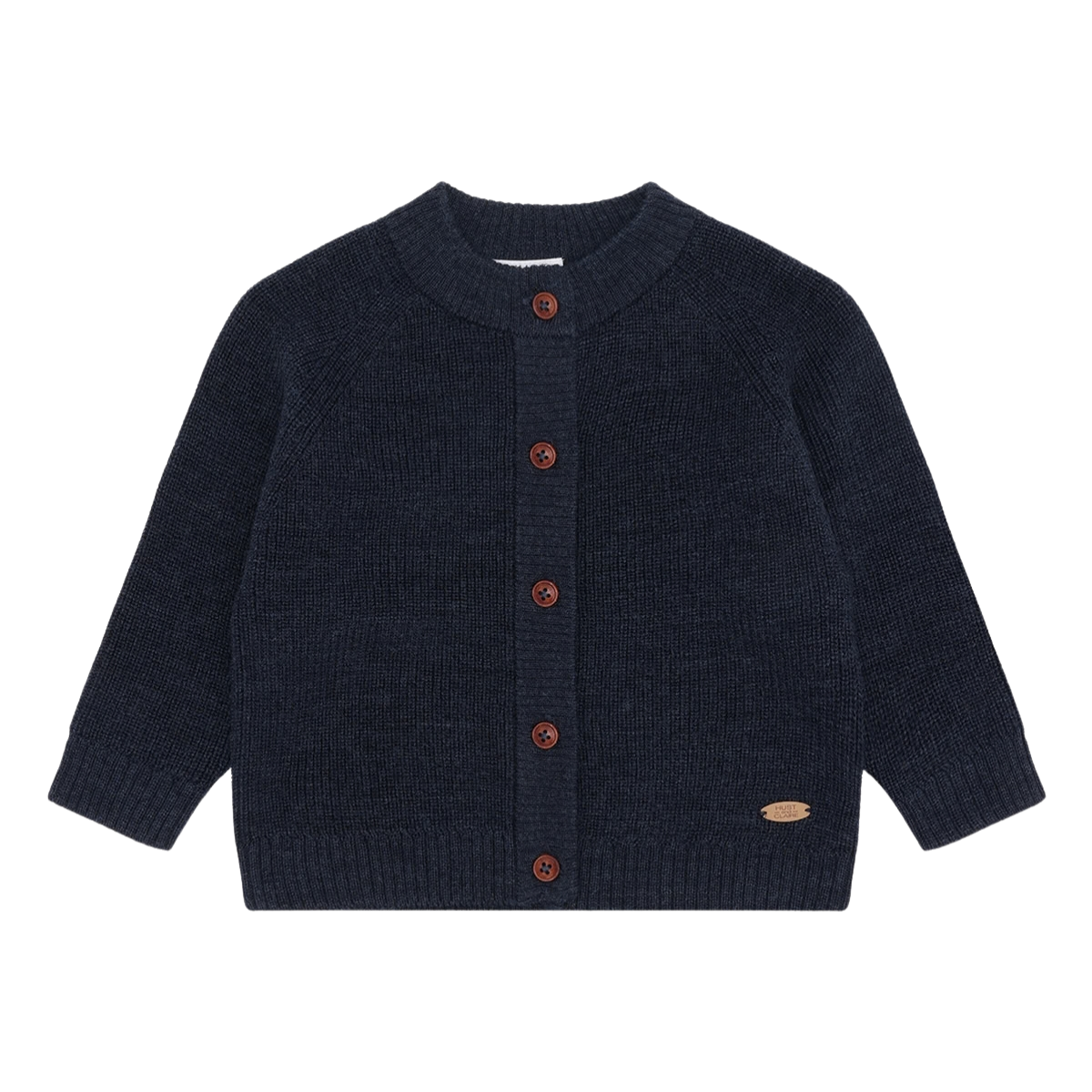 Hust and Claire - Cardigan i Ull Curi More Navy