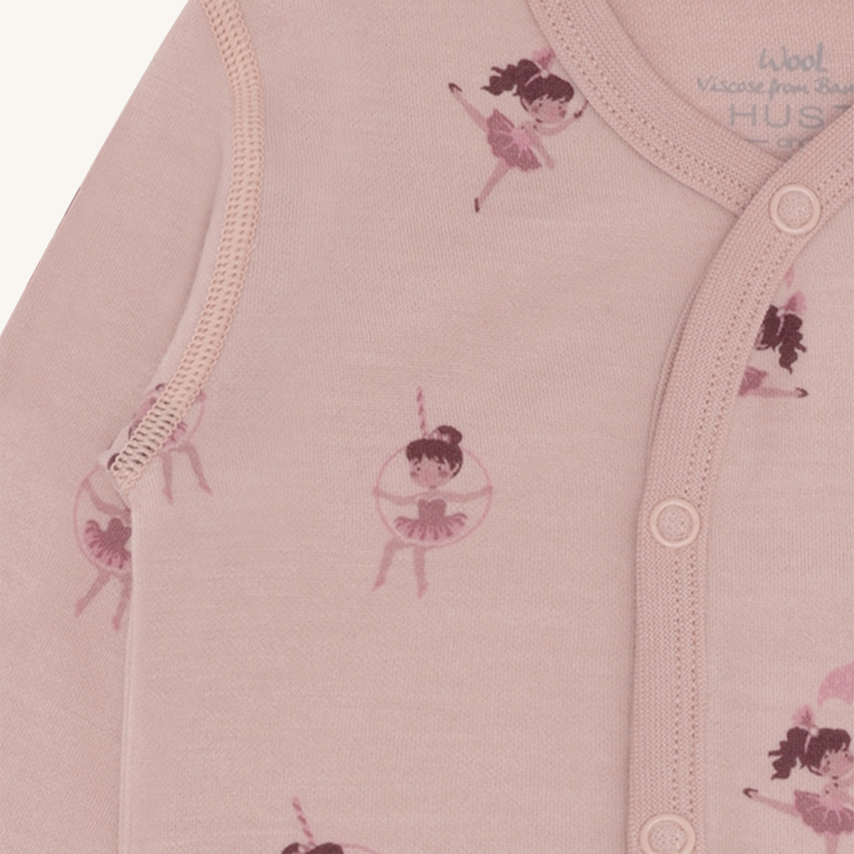 Hust and Claire - Heldress i Ull og Bambus Manu Line dancer Adobe Rose