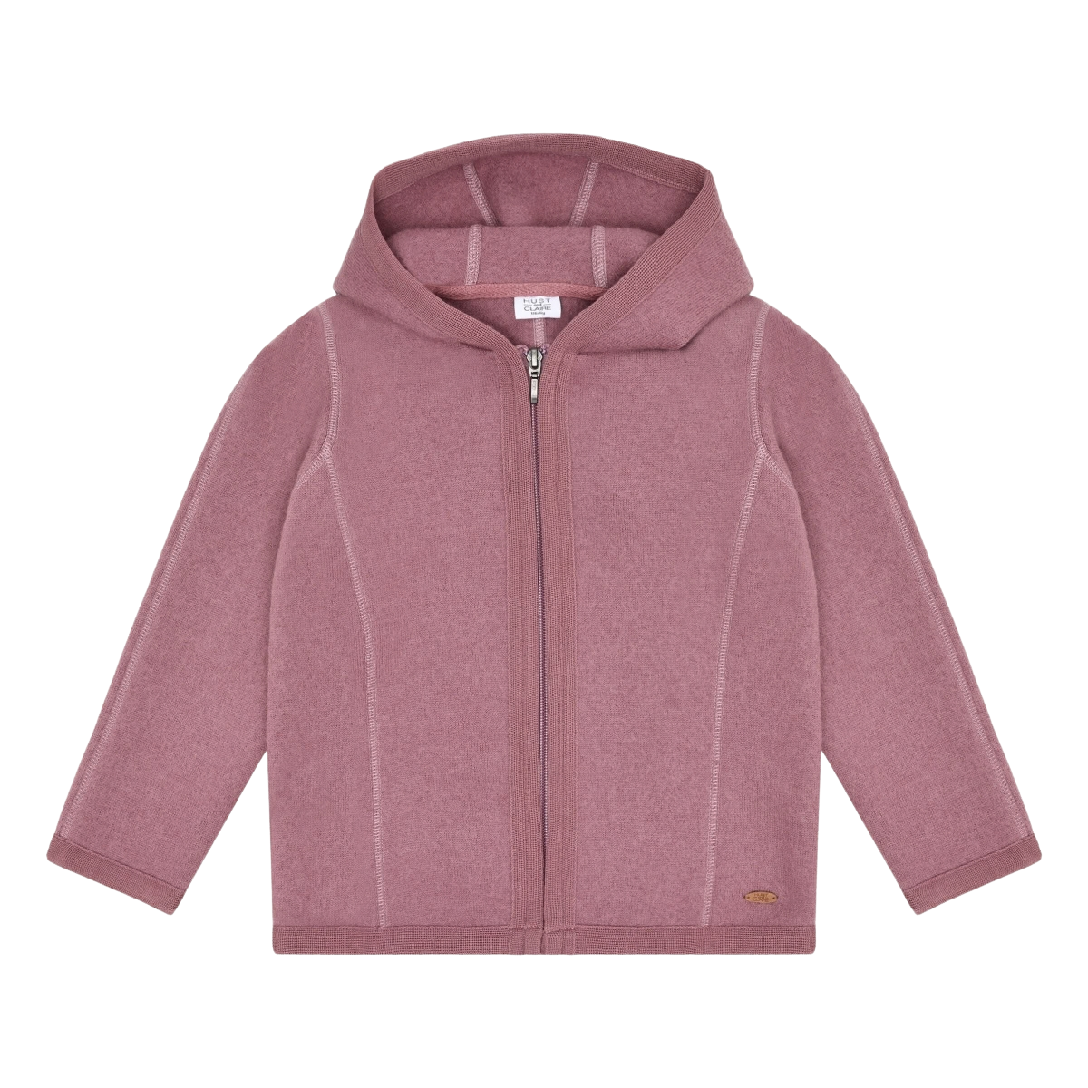 Hust and Claire - Jakke i tovet Ull Ebba Pale Mauve