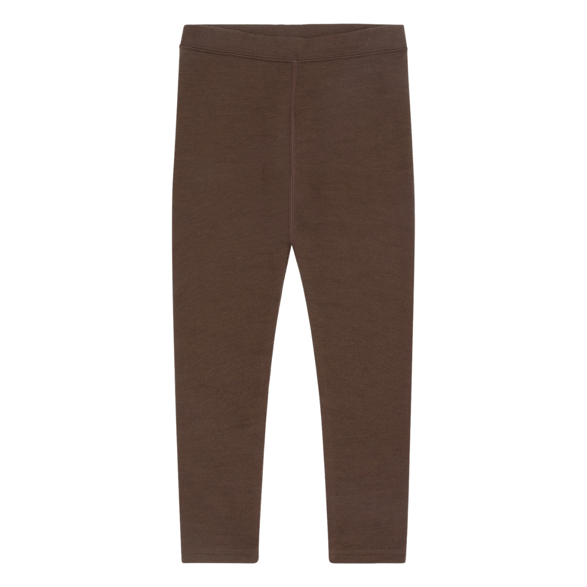 Hust and Claire - Leggings Ull og Bambus Laki Brown Stone