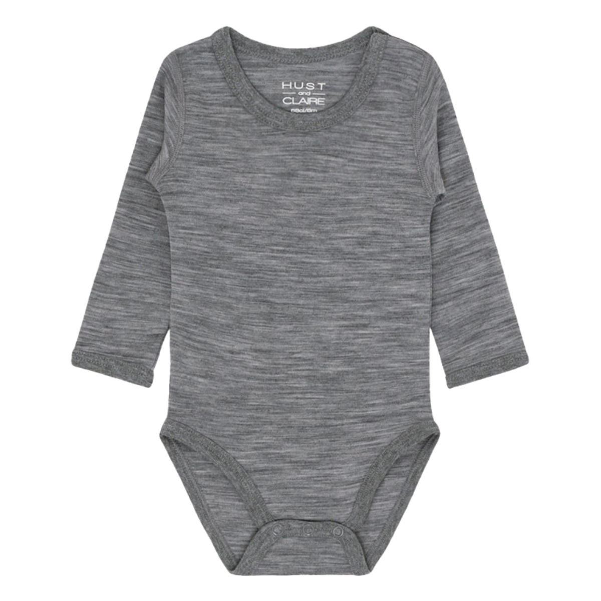 Hust and Claire - Ullbody Bo Solid Wool Grey