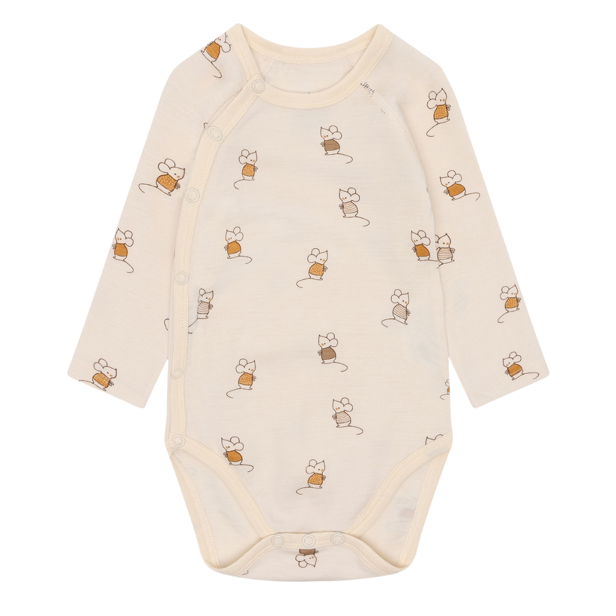 Hust and Claire - Ullbody Bo Wrap Mouse Off White