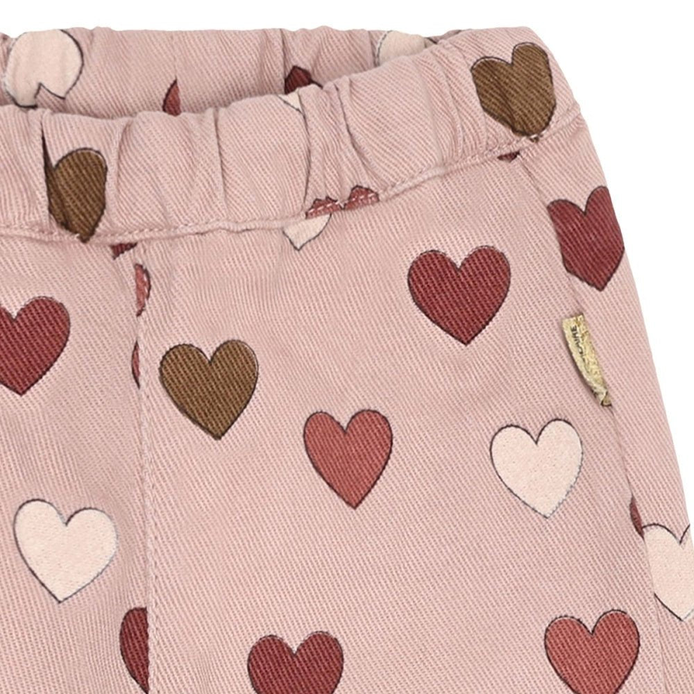 Hust and Claire - Bukse Baby Trine Old Hearts Adobe Rose - Guttelus.no