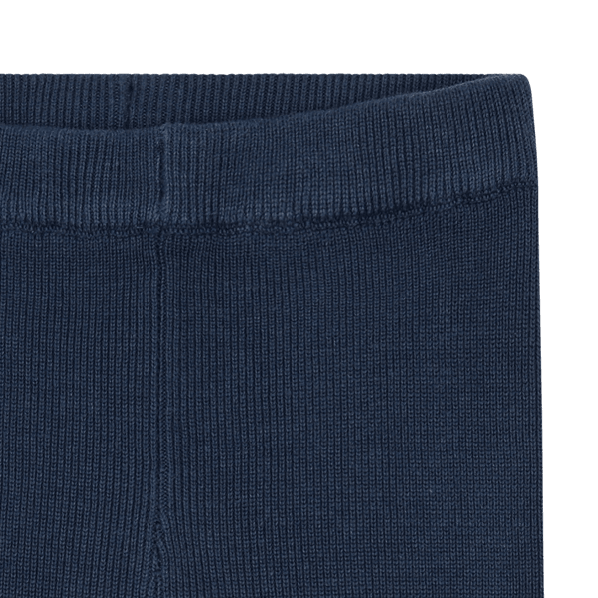 Hust and Claire - Bukse Bambus Lui Knit Rib Blues - Guttelus.no