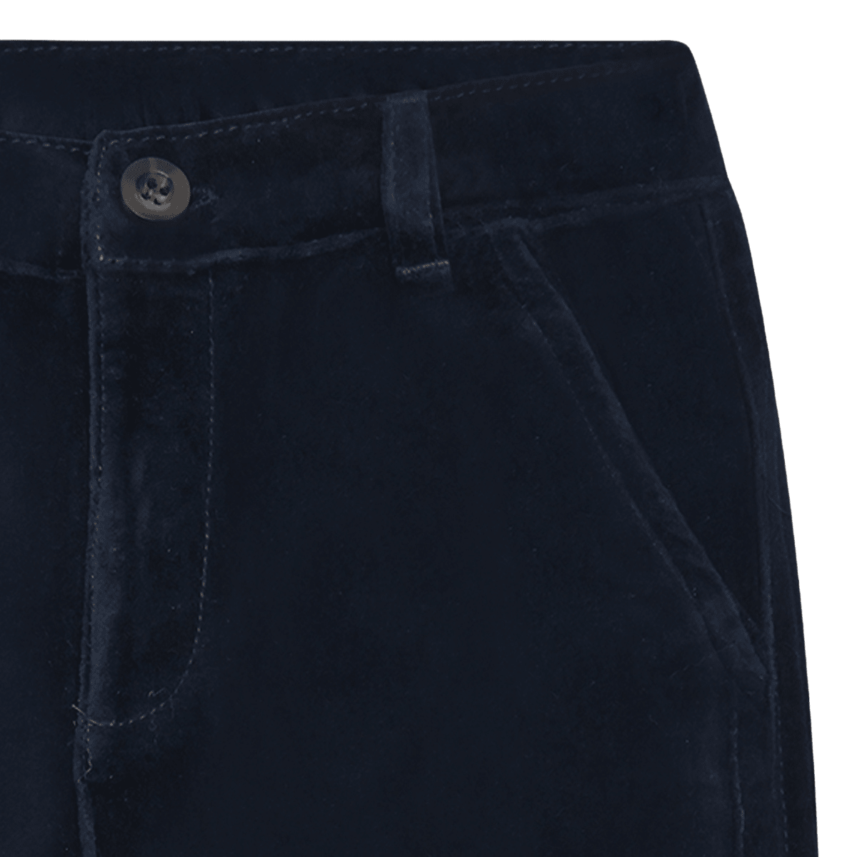 Hust and Claire - Bukse Tage Molskin More Navy - Guttelus