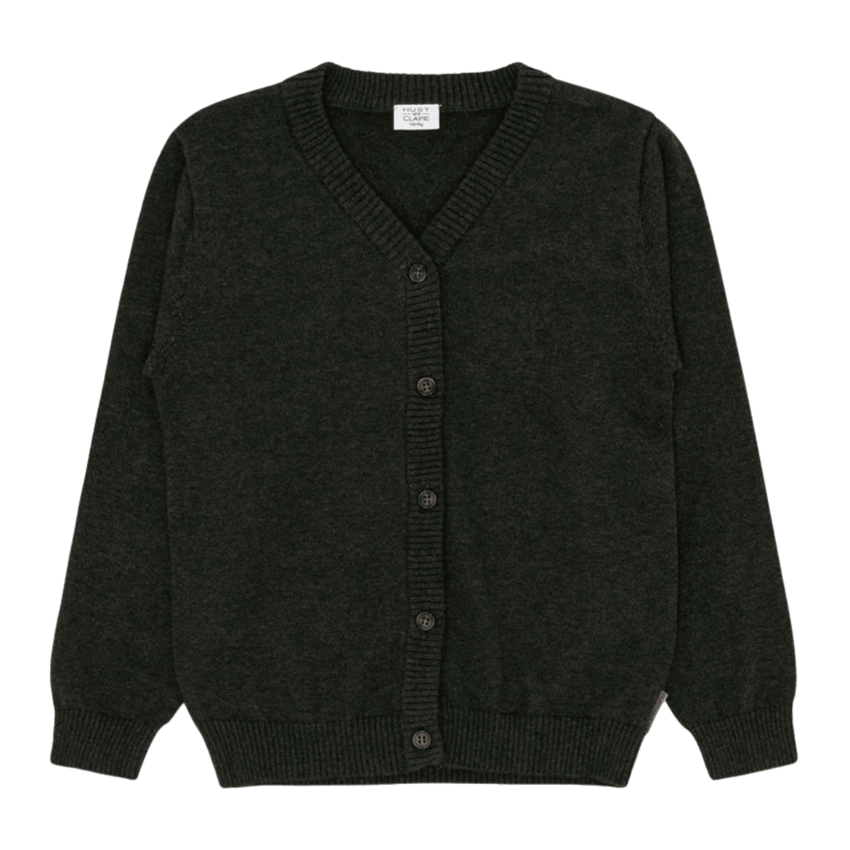 Hust and Claire - Cardigan Carsten Dark Grey Melange - Guttelus