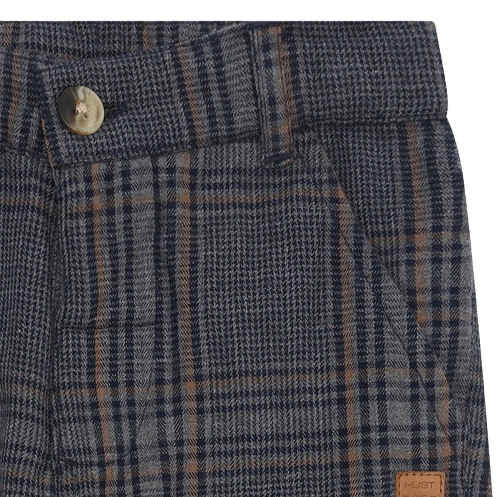 Hust and Claire - Chinos Tage Check Grey Blend - Guttelus