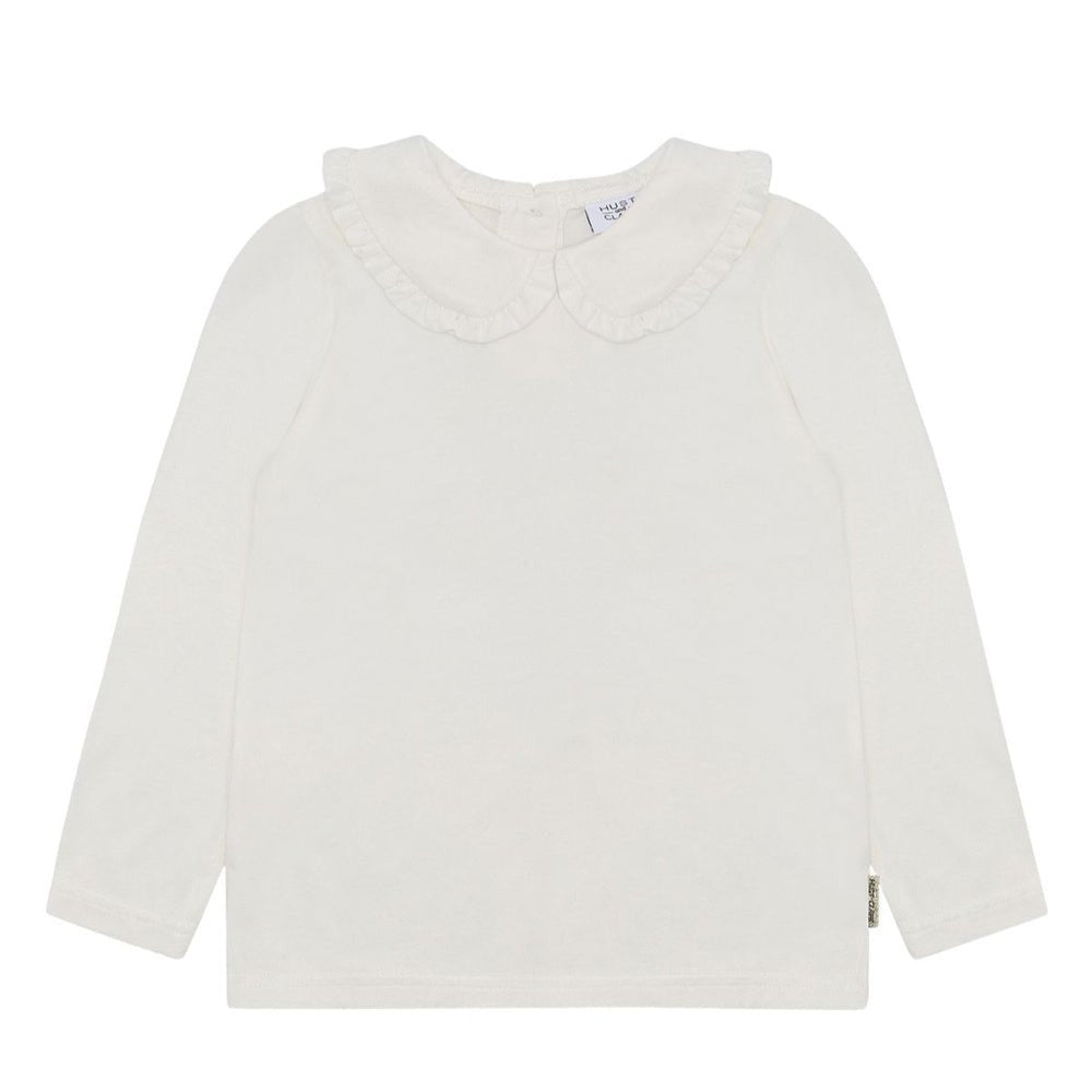 Hust and Claire - Genser med Krage Alma Collar Sugar - Guttelus