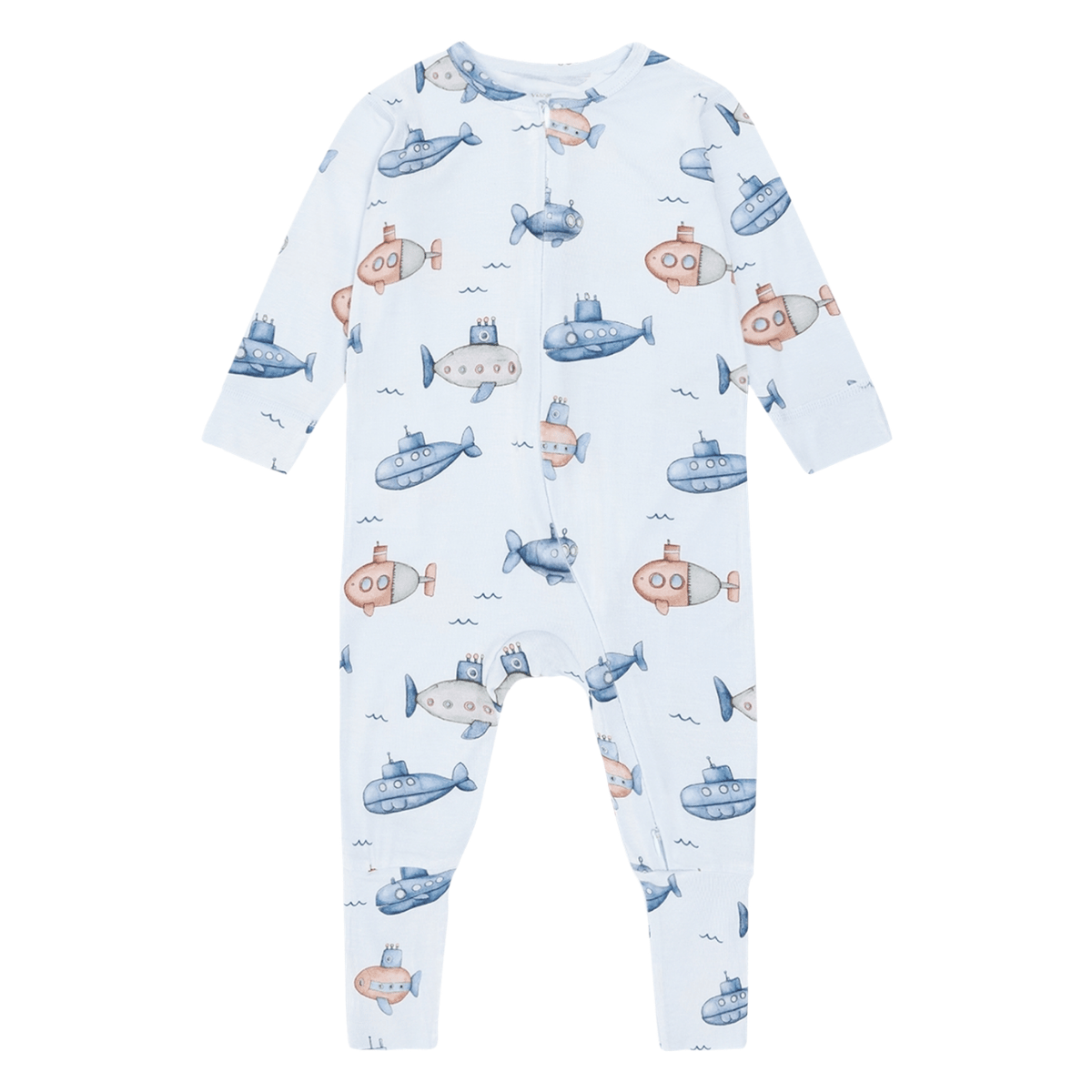 Hust and Claire - Heldress i Bambus Mulle Submarine Water - Guttelus.no
