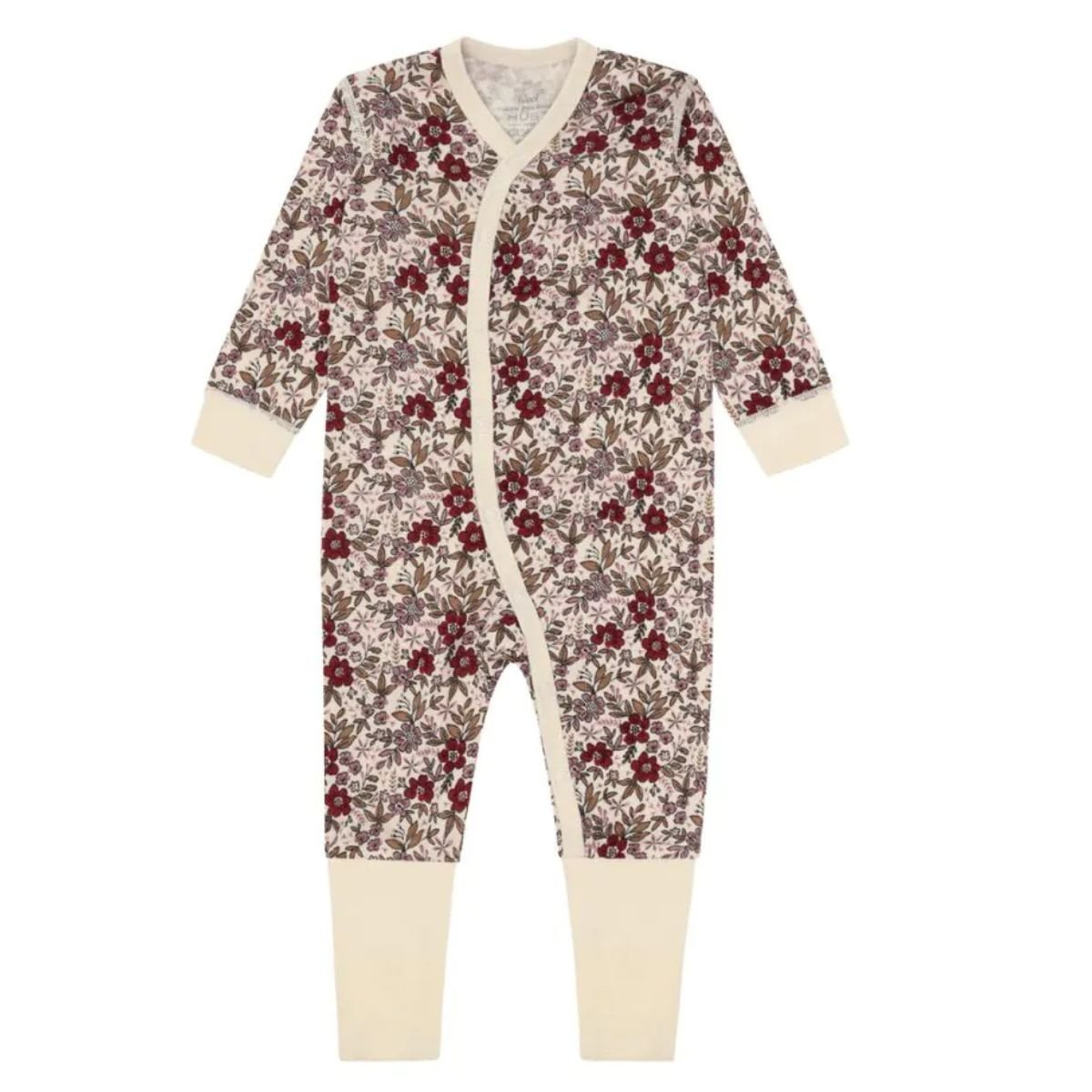 Hust And Claire - Heldress i Ull og Bambus Manu Flor Off White - Guttelus