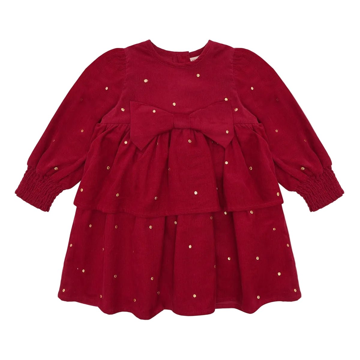 Hust and Claire - Julekjole Karoline Dots Teaberry - Guttelus