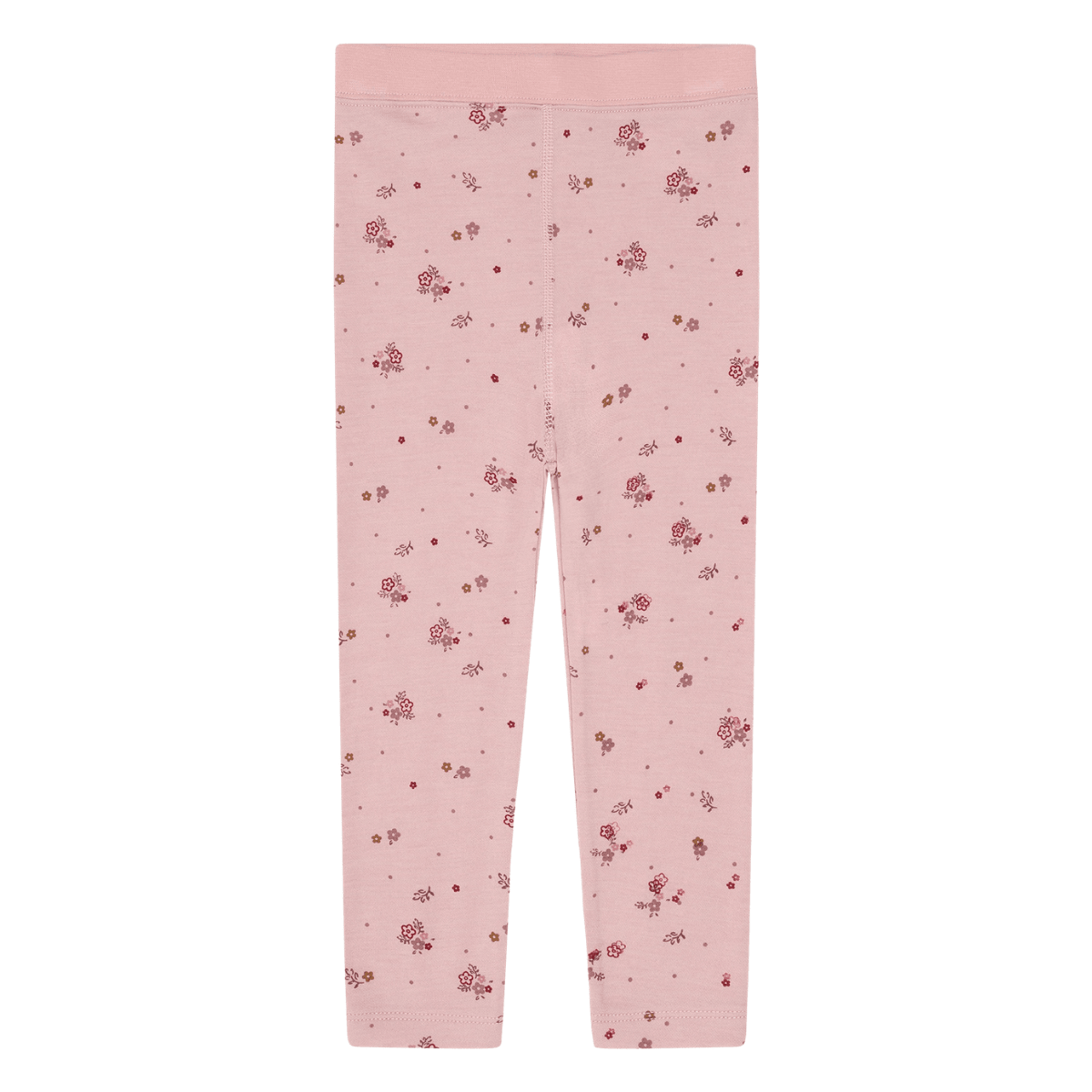 Hust and Claire - Leggings i Ull Liro Flora Adobe Rose - Guttelus