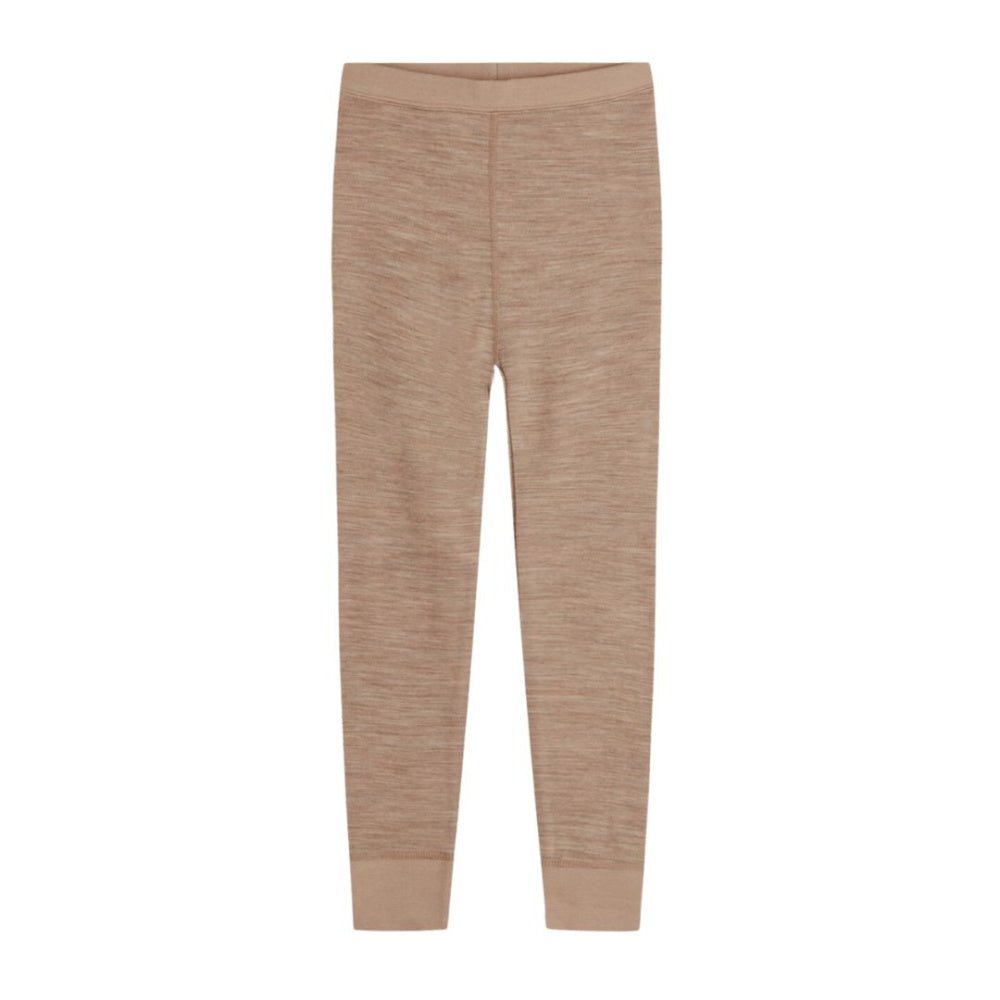 Hust and Claire - Leggings Ull Loui Biscuit Melange - Guttelus