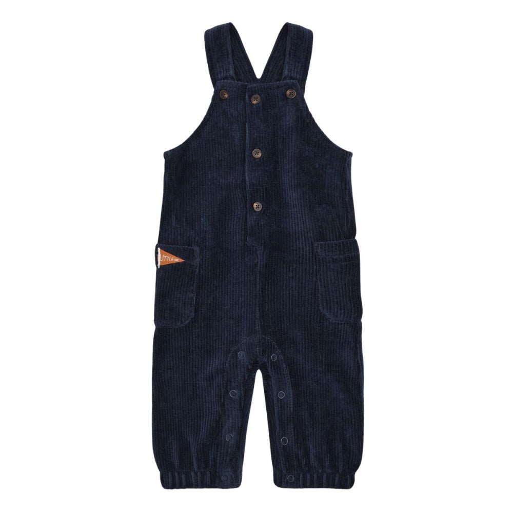 Hust and Claire - Selebukse Mads Ribbed Velour More Navy - Guttelus