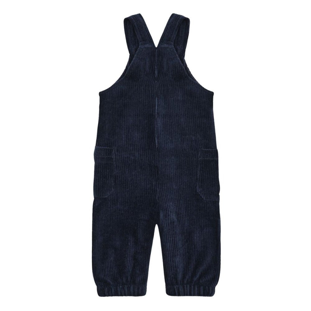 Hust and Claire - Selebukse Mads Ribbed Velour More Navy - Guttelus