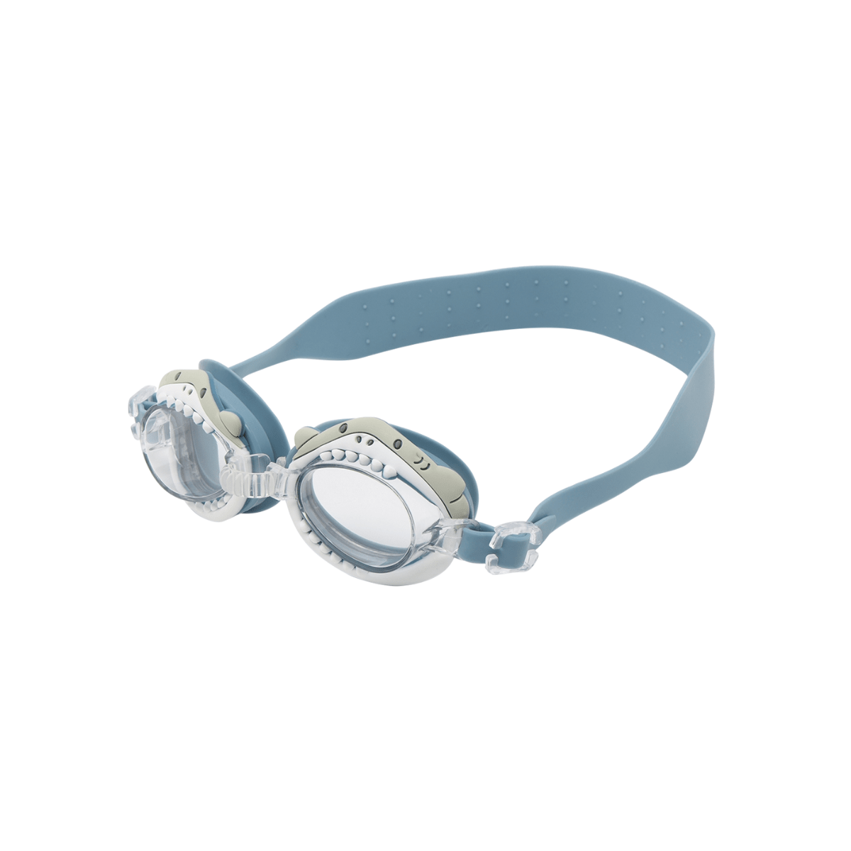 Hust and Claire - Svømmebriller Fajar Shark Light Blue - Guttelus