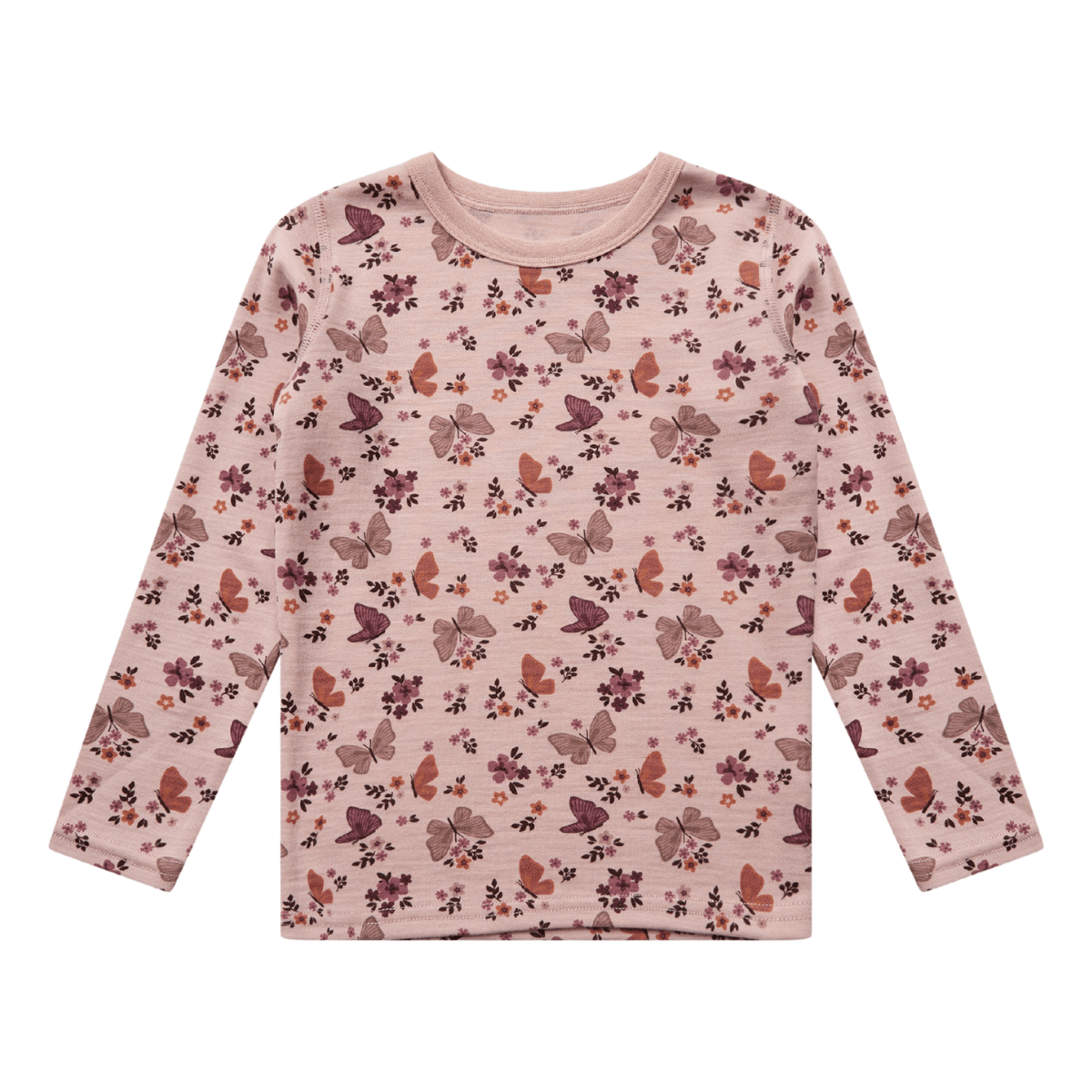 Hust & Claire - Ulltrøye Butterfly Dusty Rose - Guttelus