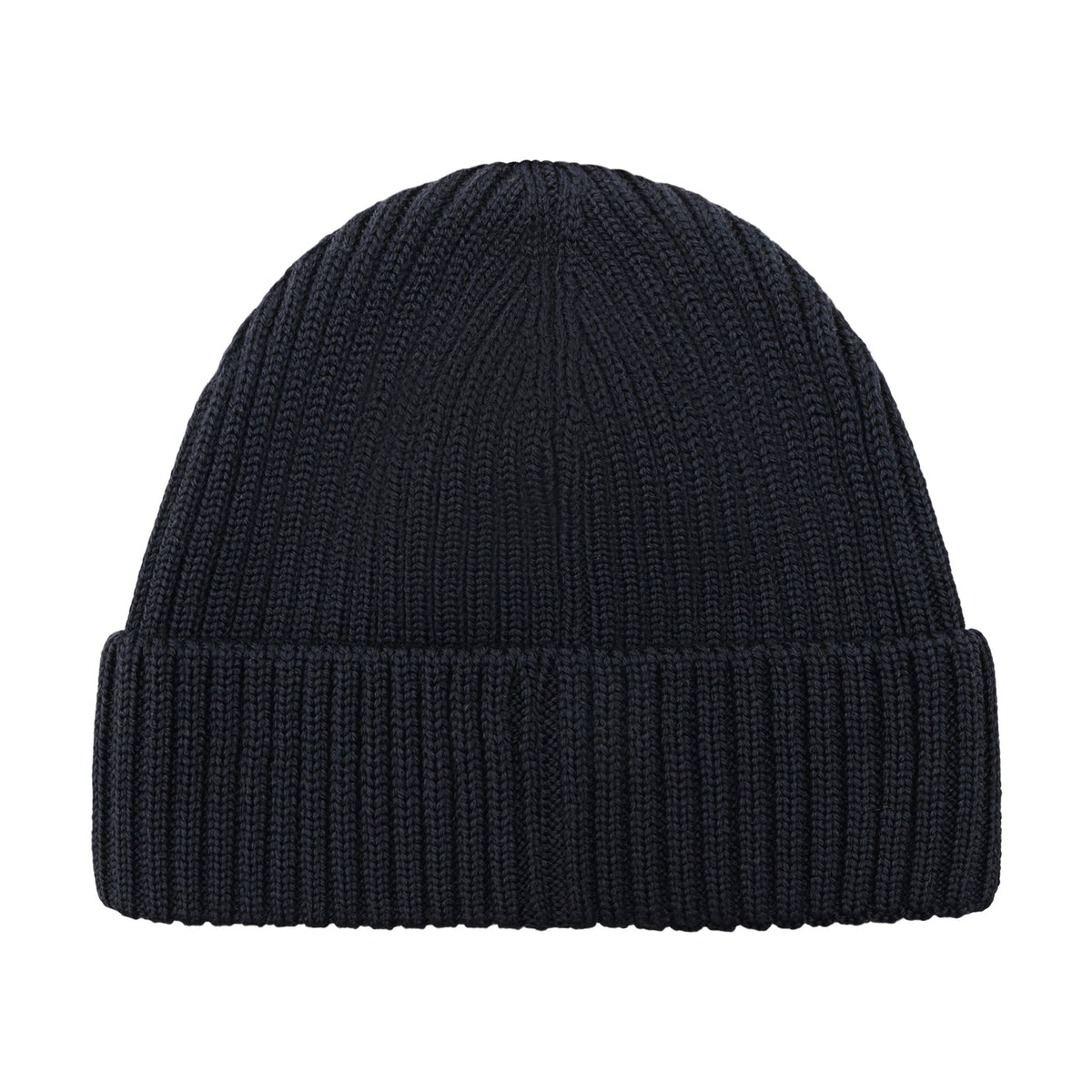 Huttelihut - Lue Strikket Ull Dark Navy - Guttelus