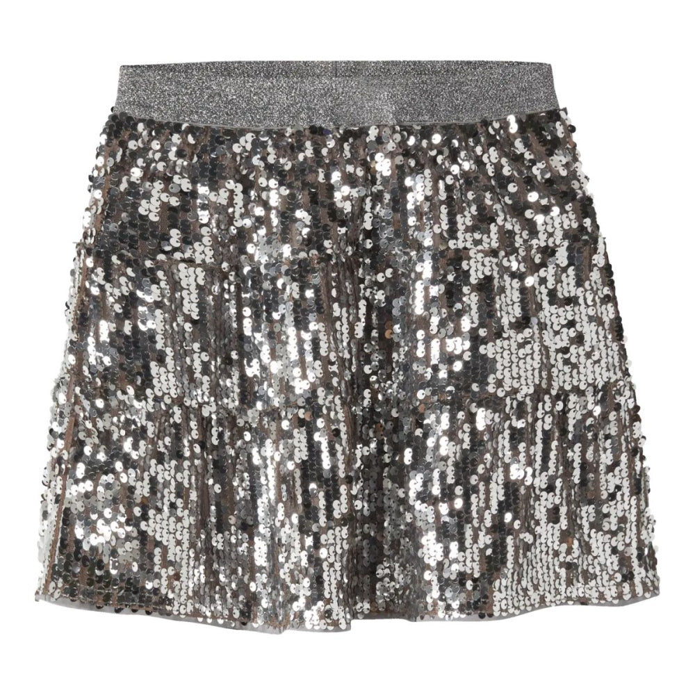 Name It - Skjørt Riscing Paljetter Silver