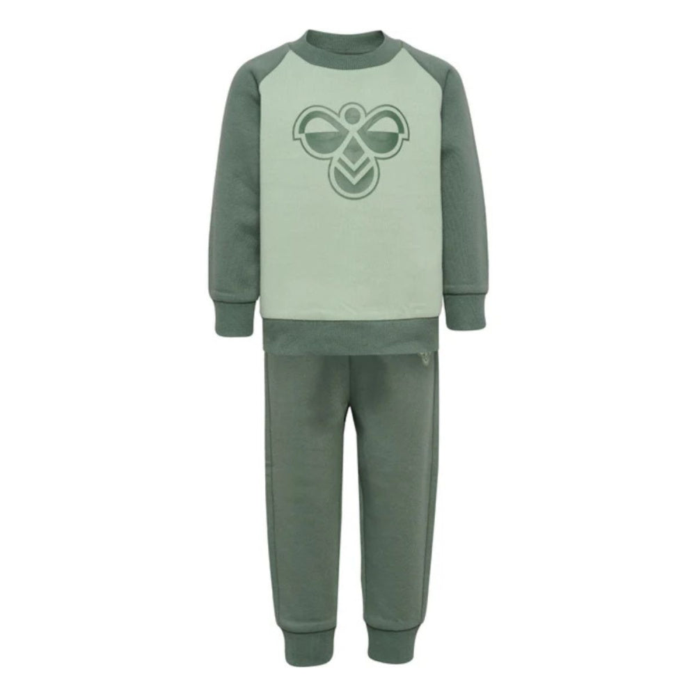 Hummel - Joggedress 2-delt Mini Reg Bumble Set Laurel Wreath