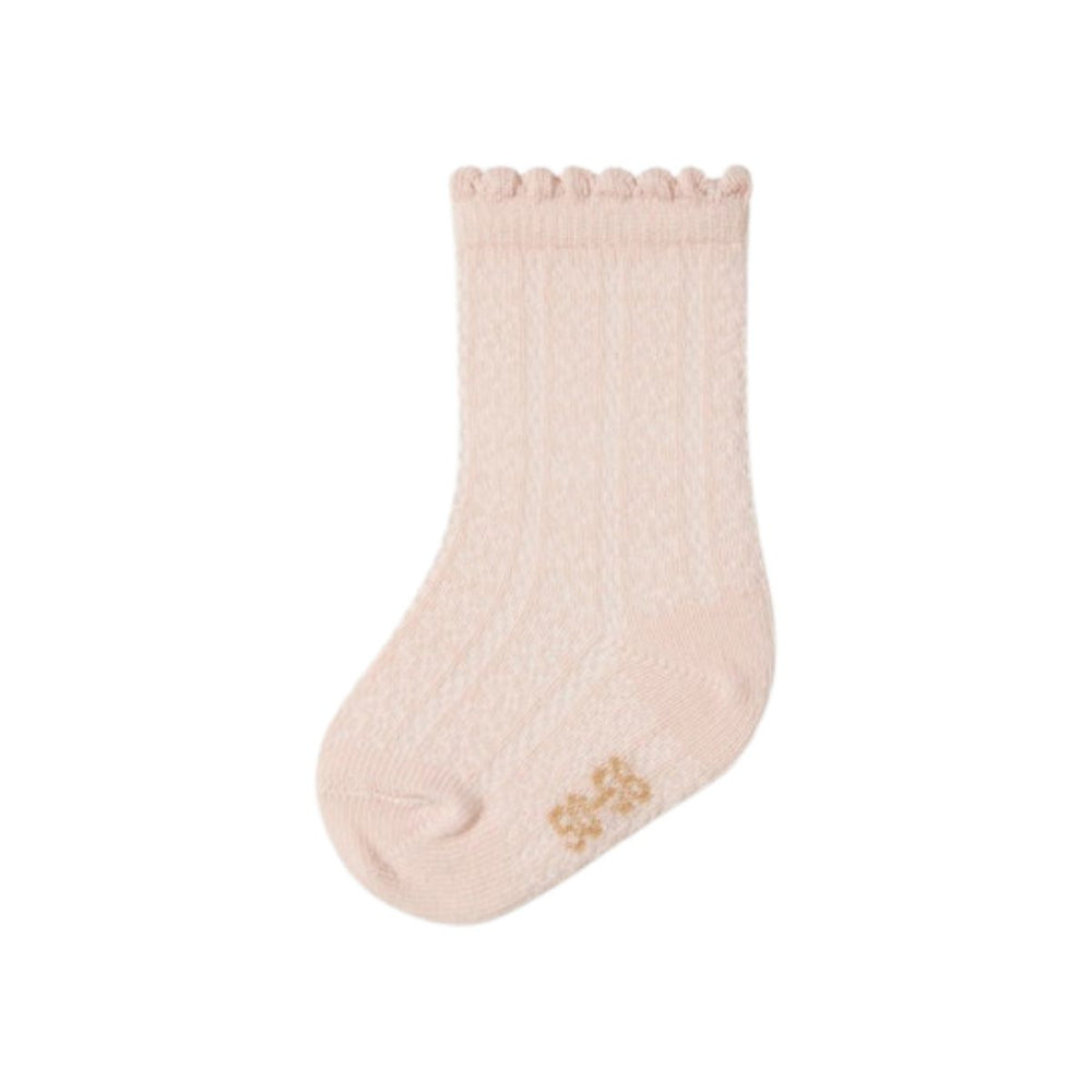 Lil¬¥Atelier - Knestrømper Baby Dalfi Peach Whip