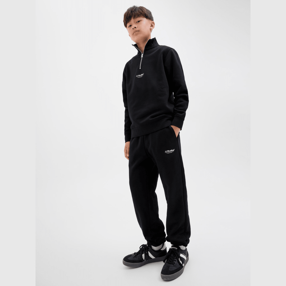 Jack & Jones - Genser Soho Black - Guttelus.no