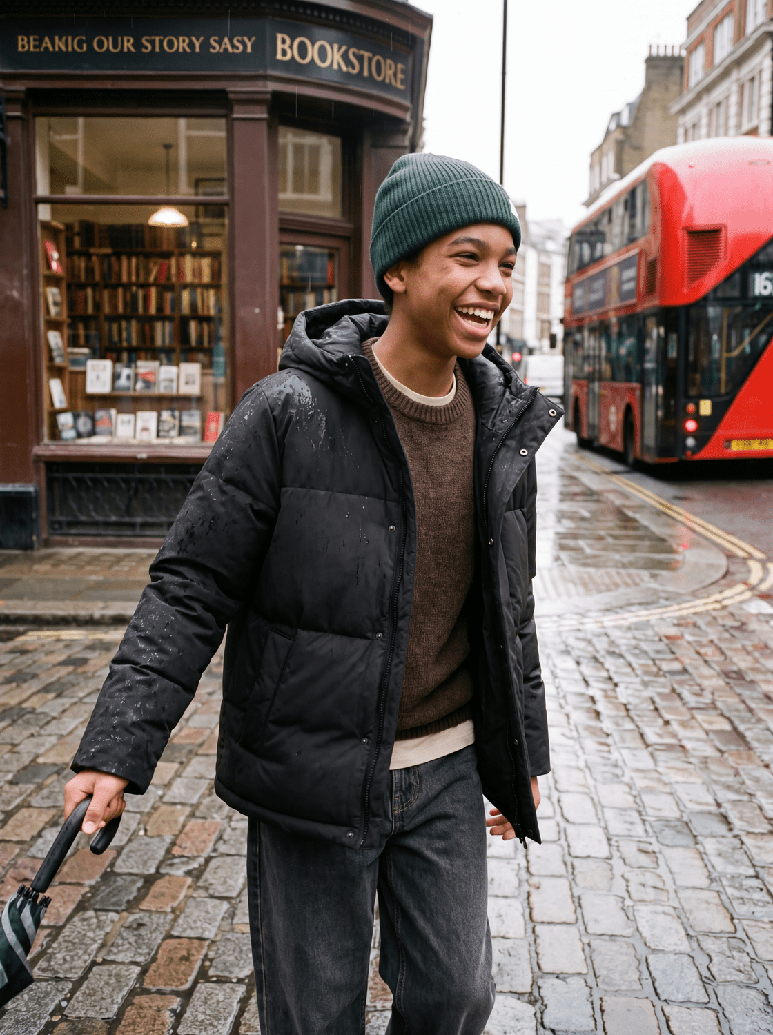 Jack & Jones - Genser Soho Ollie Cocoa - Guttelus