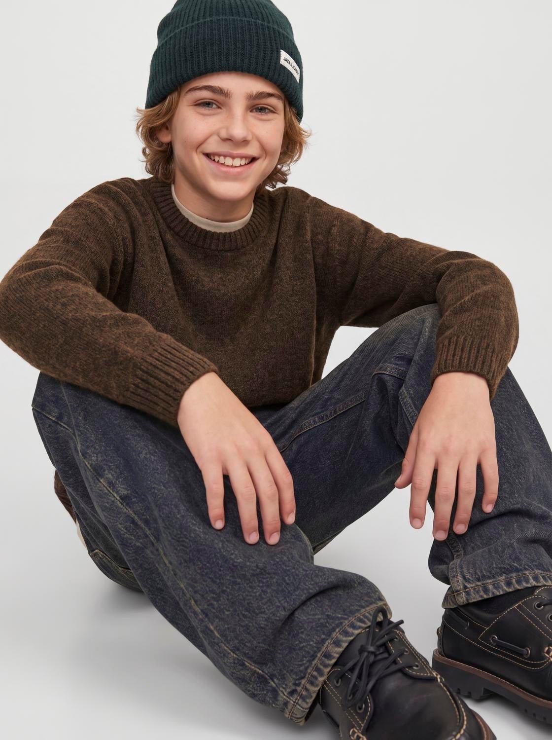Jack & Jones - Genser Soho Ollie Cocoa - Guttelus