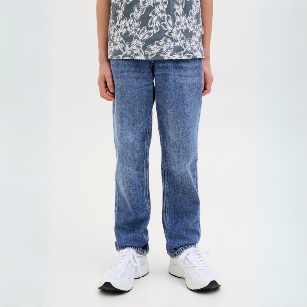 Jack & Jones - Jeans Bukse Clark Original AKM 123 Blue Denim - Guttelus