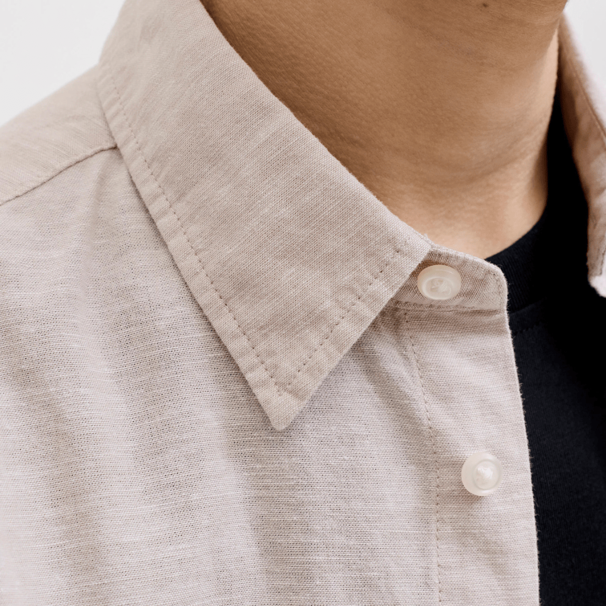 Jack & Jones - Linskjorte Breeze String - Guttelus.no