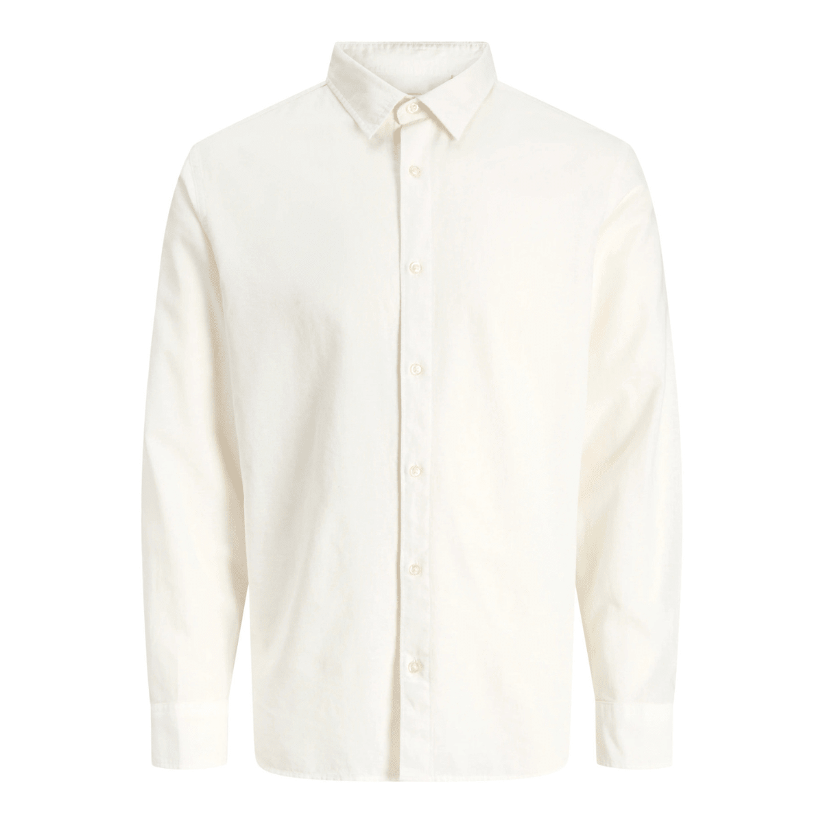 Jack & Jones - Linskjorte Breeze White - Guttelus.no