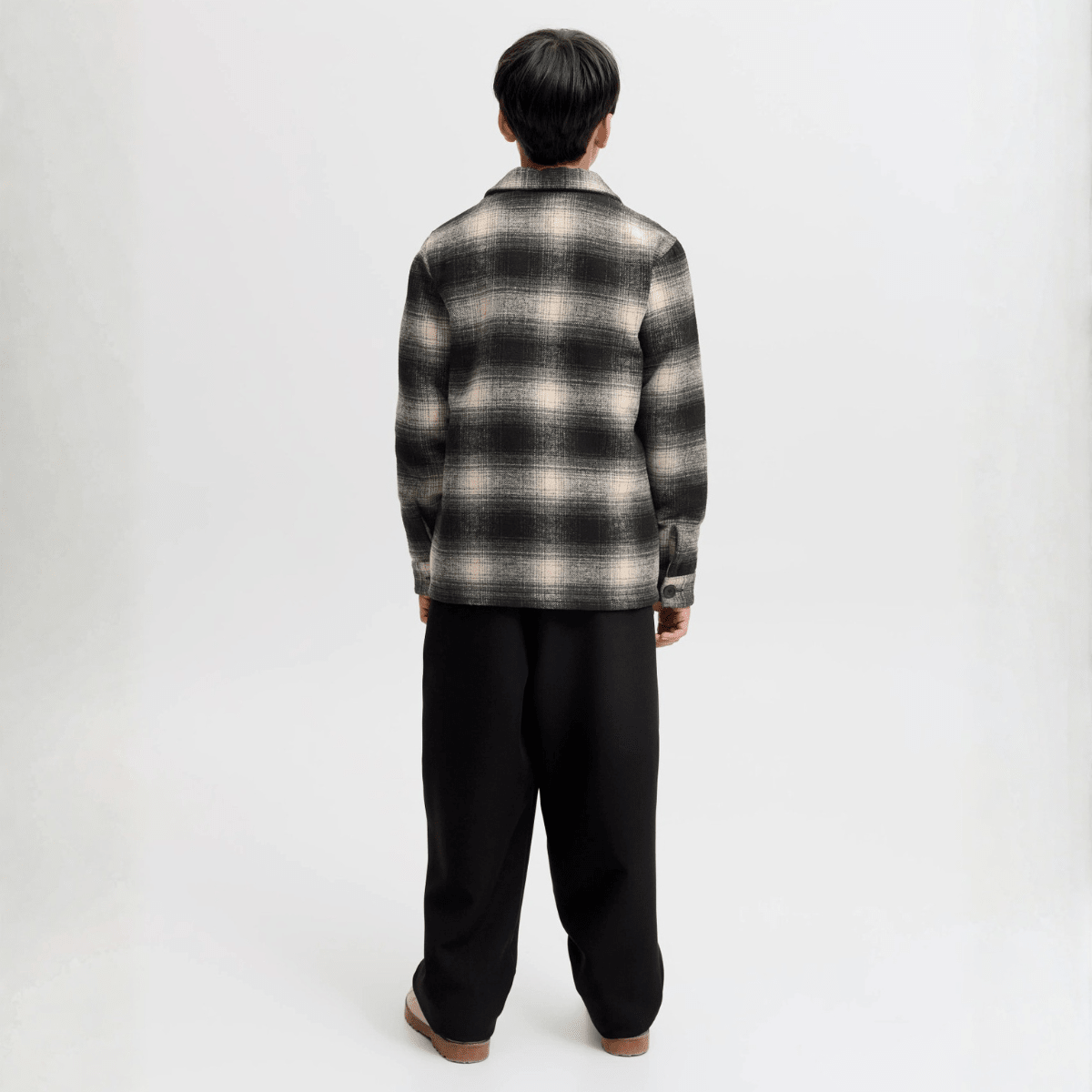 Jack & Jones - Overshirt Soho Ollie Asphalt Checks - Guttelus