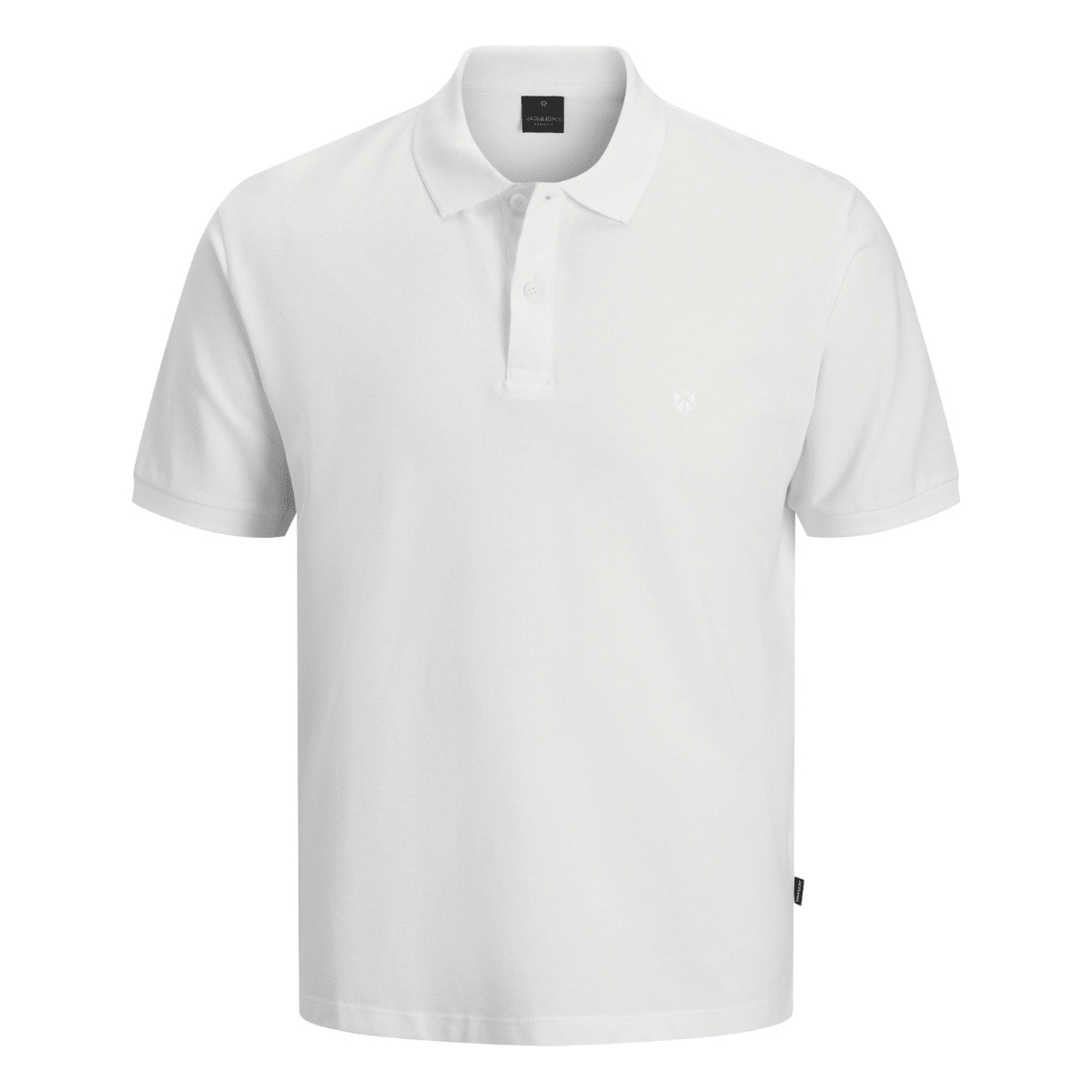 Jack & Jones - Poloskjorte Bright White - Guttelus.no