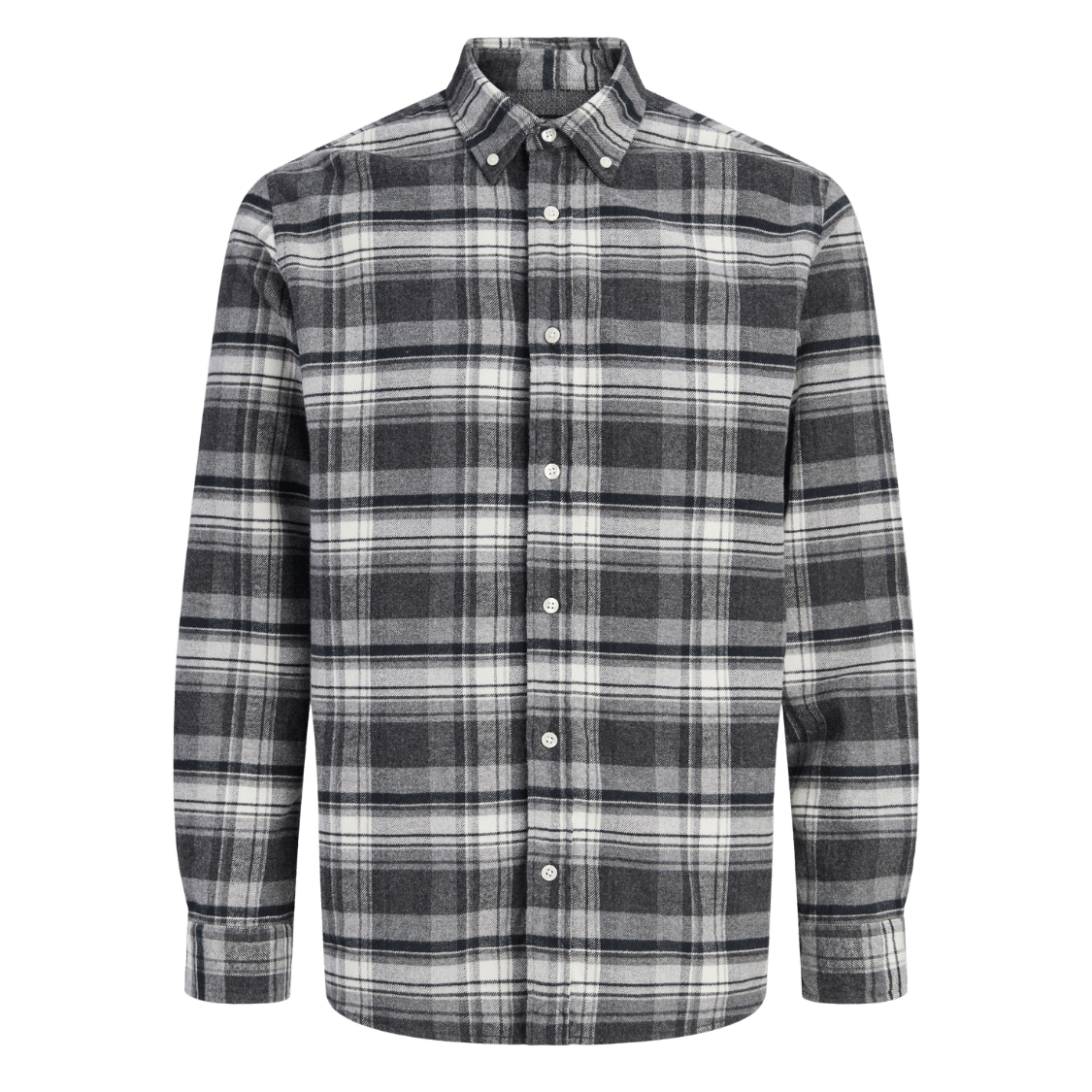 Jack & Jones - Skjorte Stanley Charcoal Gray - Guttelus