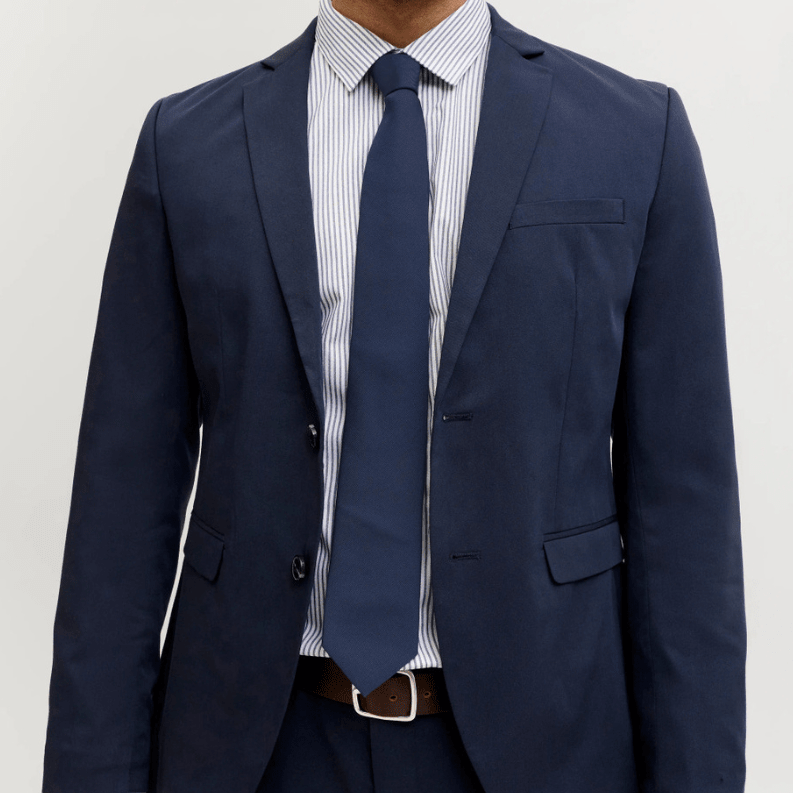 Jack & Jones - Slips Solid Navy Blazer - Guttelus.no