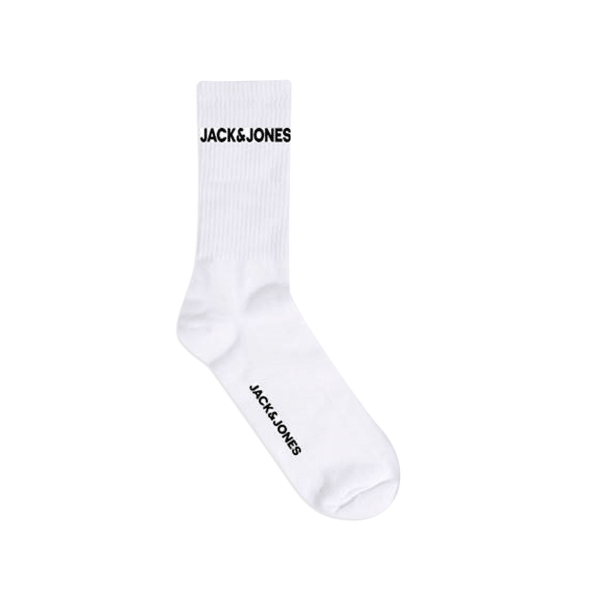 Jack & Jones - Sokker 5-pk Jac Basic White - Guttelus.no