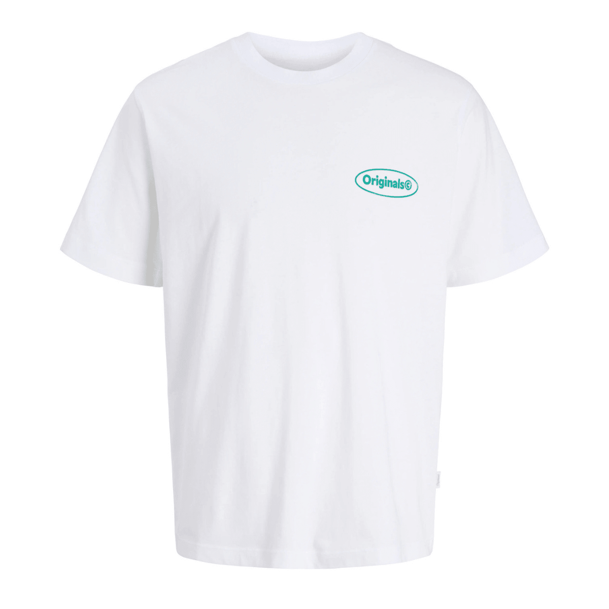 Jack & Jones - T-skjorte Riviera Bright White - Guttelus.no