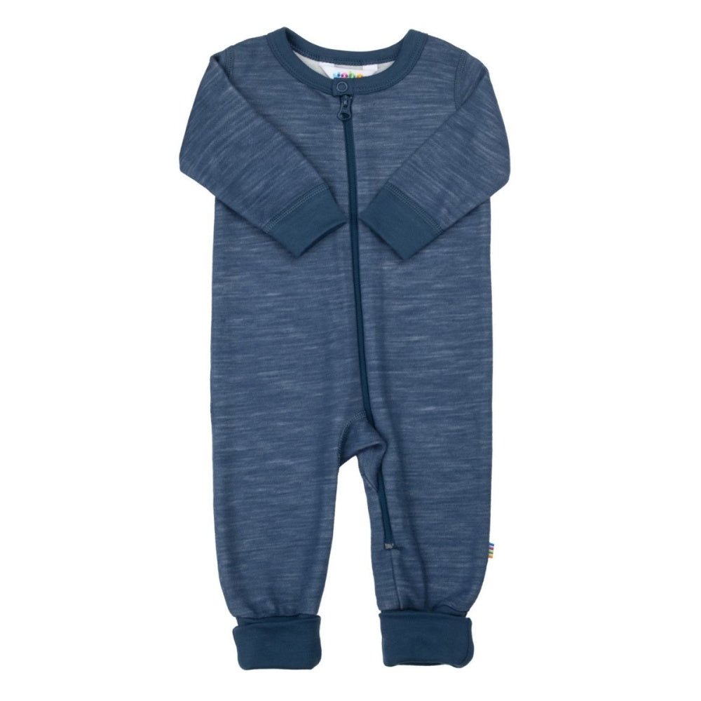 Joha - Heldress 2i1 fot Ull og Bambus Dark Denim - Guttelus.no