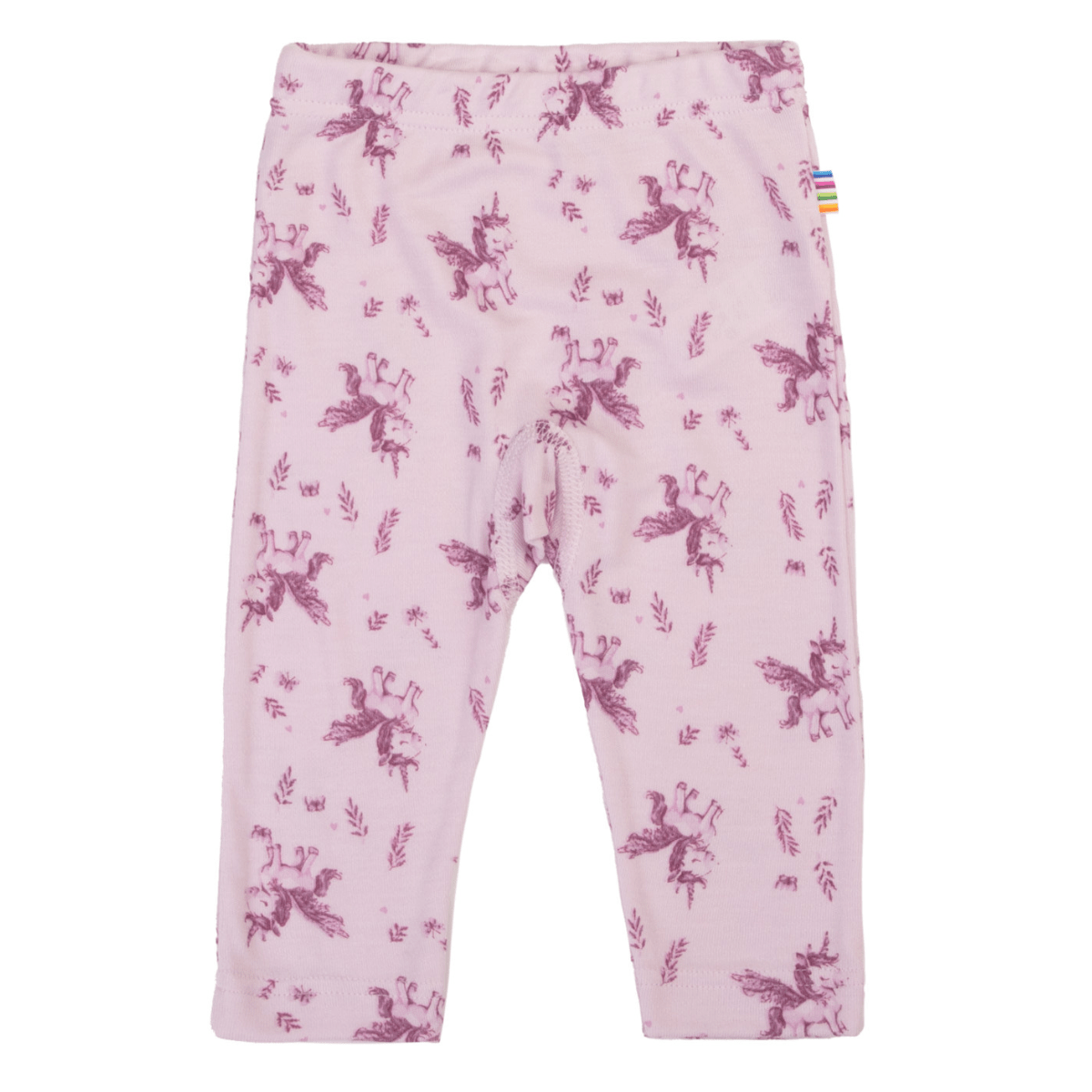 Joha - Leggings i Bambus Enhjørning Rosa - Guttelus.no