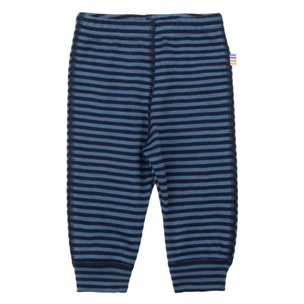 Joha - Longs i Ull Stripe - Blå - Guttelus.no
