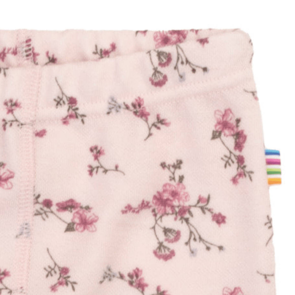 Joha - Longs med Fot Ull/ Bambus Blomst - Lys Rosa - Guttelus.no