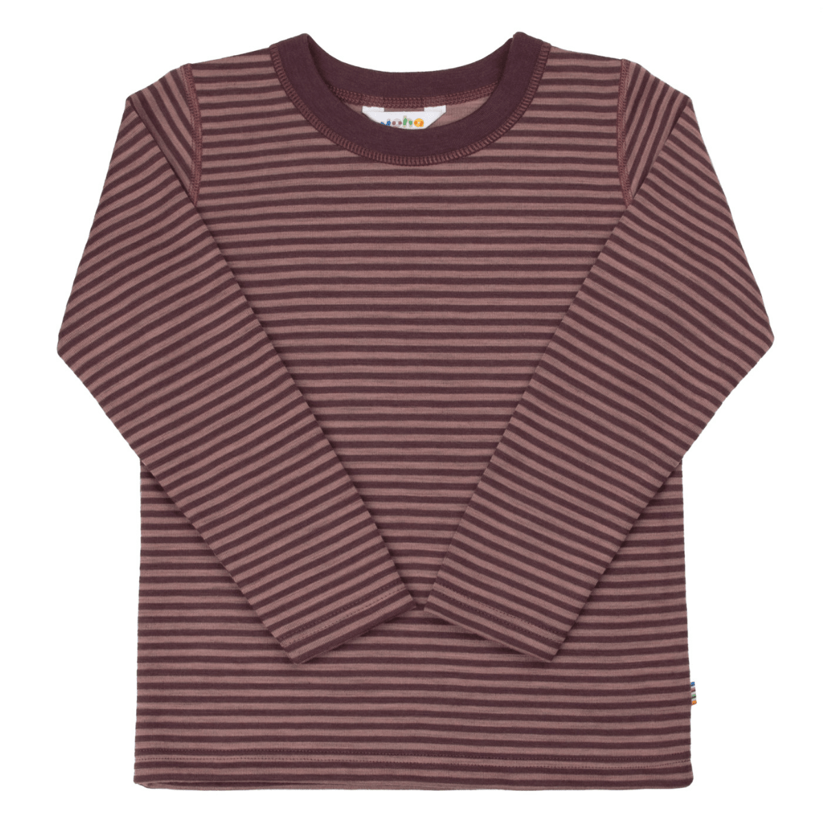 Joha - Trøye i Ull Jr Stripe Rose - Guttelus.no