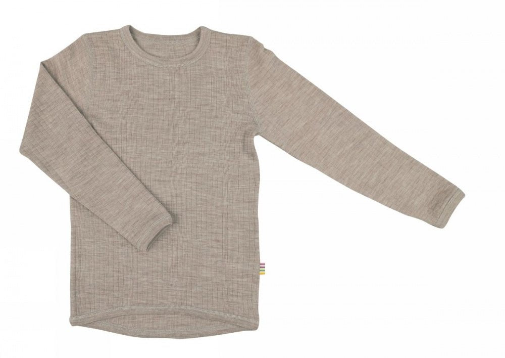 Joha - Trøye Ull Basic Sesam - Melange - Guttelus.no