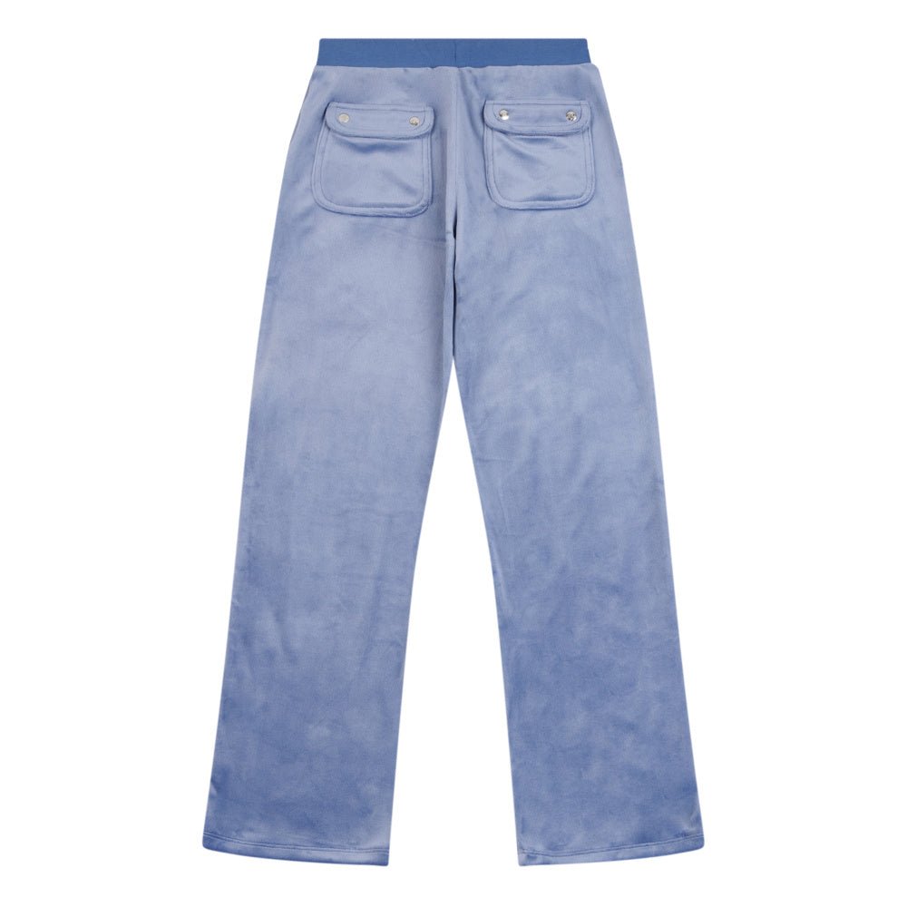 Juicy Couture - Bukse i Velour Grey Blue - Guttelus.no