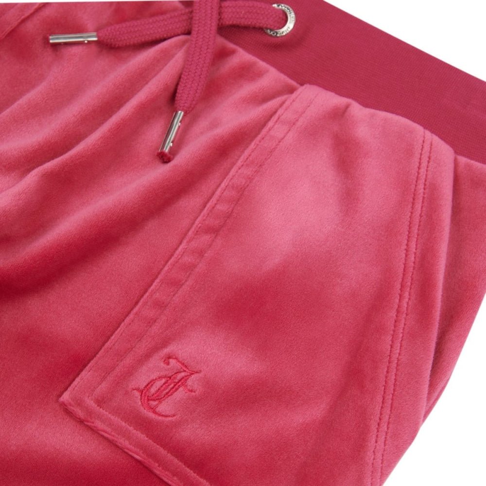 Juicy Couture - Bukse Tonal Wide Leg Jogger Sangria - Guttelus