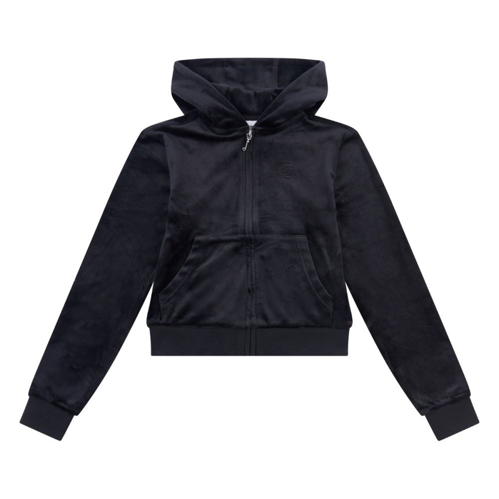 Juicy Couture - Velourjakke Jet Black - Guttelus.no