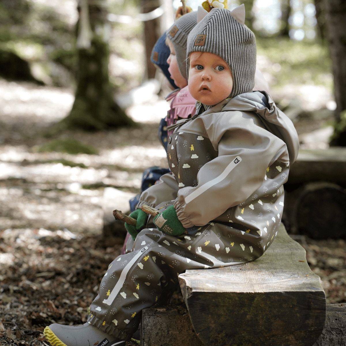 Kattnakken - Vinterregndress Baby Pytt Månefjell - Guttelus.no