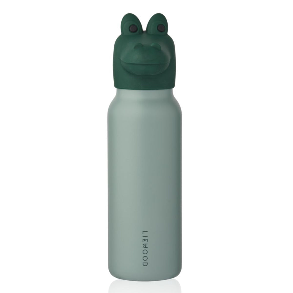 Liewood - Drikkeflaske 350ml Falk Krokodille Peppermint / Garden Green